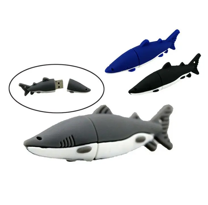 Cartoon Shark USB Flash Drive Creative Simulation