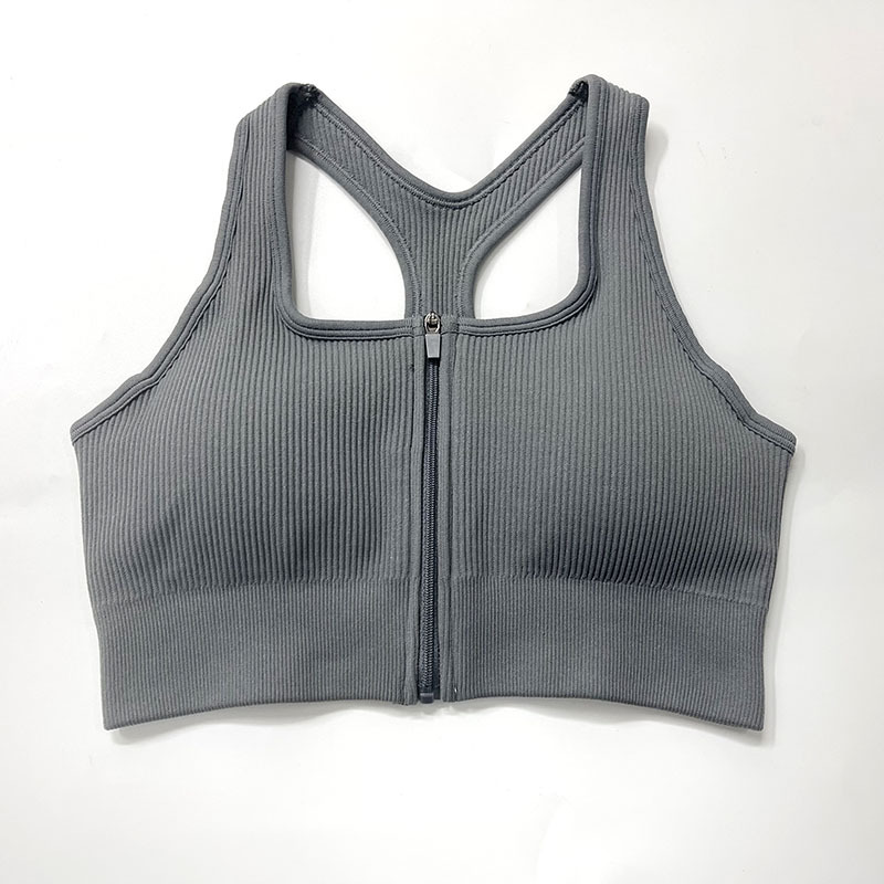 Title 4, Zip Sports Top Tight Sports Bra