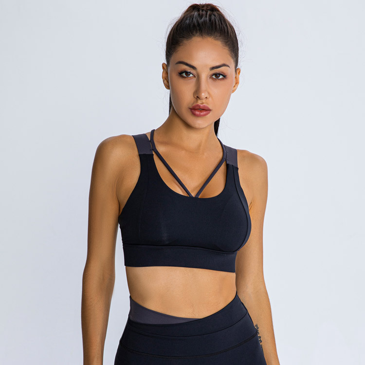 Title 7, Completo Yoga e Fitness con Reggiseno Antishock...