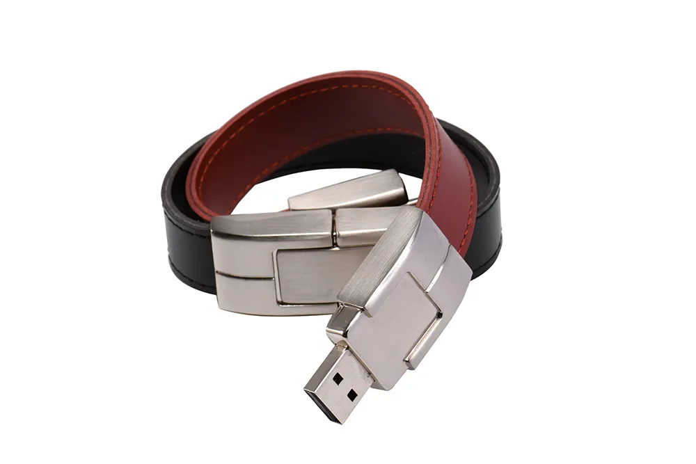 Leather Case USB Flash Drive Leather Case USB Flash Drive Customized LOGO – image 4