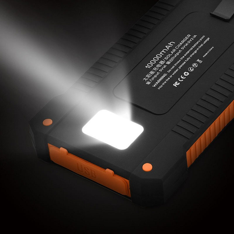 Ultra-Thin Outdoor Waterproof Solar Power Bank - Image 2