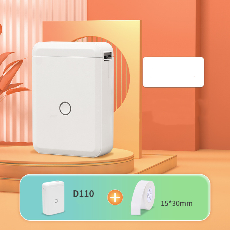 Принтер для этикеток, домашний термочувствительный принтер для наклеек, портативный Bluetooth, маленький