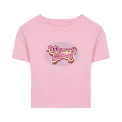 Cute And Sweet Letter Printed T-Shirt Women Summer - Pink - View 1