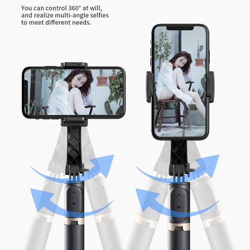 Compatible with Apple, L08 Mobile Phone Stabilizer, Anti-Shake Handheld Gimbal, Shaking Sound, Video Shooting Artifact, Gyroscope, Tripod, Selfie Stick - Image 4