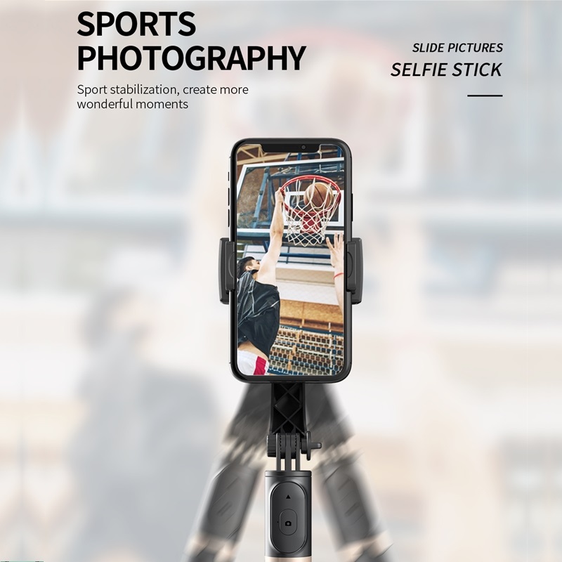 Compatible with Apple, L08 Mobile Phone Stabilizer, Anti-Shake Handheld Gimbal, Shaking Sound, Video Shooting Artifact, Gyroscope, Tripod, Selfie Stick
