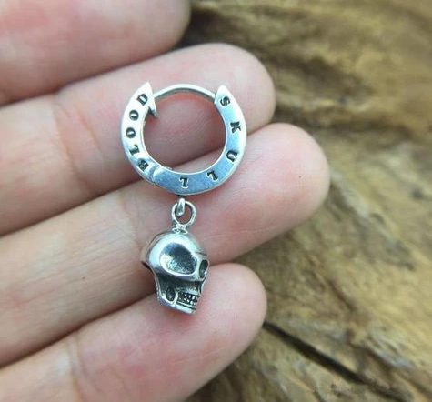 Cross Earrings Inlaid With Redstone, Fashion Style Earrings For Boys And Girls, Fashion Earrings