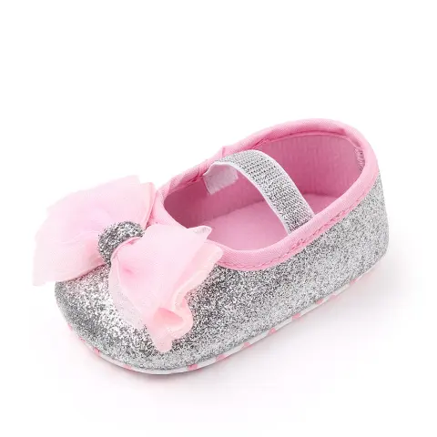 Newborn Princess Shoes Baby Soft Soled Bow Single