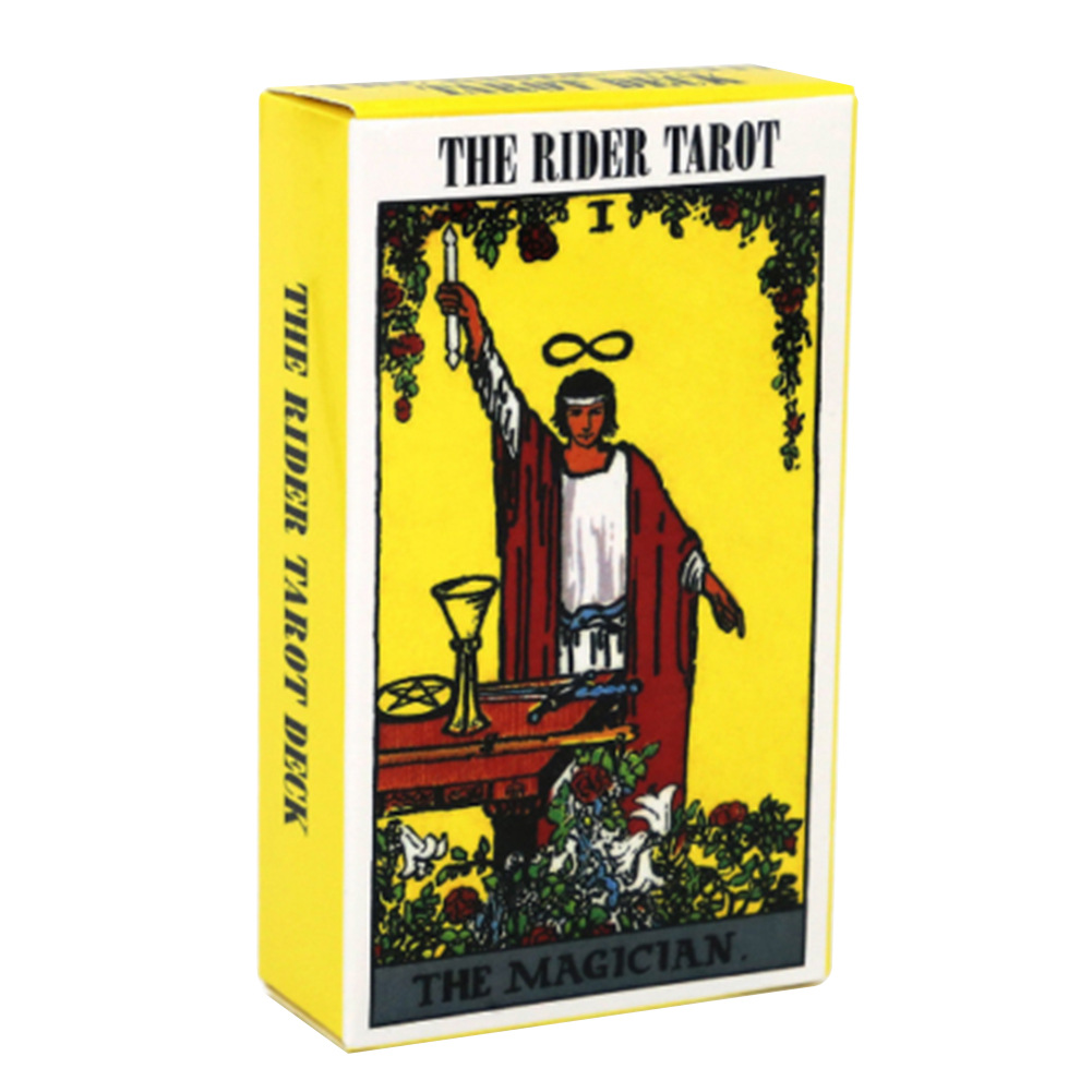 Yellow box Knight Tarot