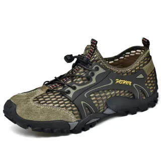Outdoor Wading Trail Running Shoes Summer Set Foot Beach Shoes Diving Shoes - Green
