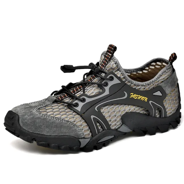 Outdoor Wading Trail Running Shoes Summer Set Foot Beach Shoes Diving Shoes Grey - Shop at LoveMi