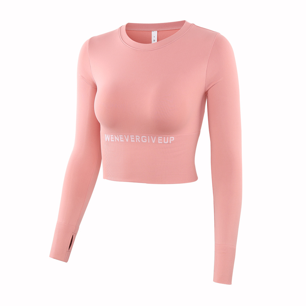 Yoga Wear Women's Long-sleeved Seamless Sportswear