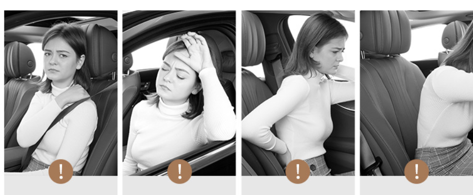 Car Headrest Neck Pillow Car Seat Pillow Memory Foam Car Interior — foto 4