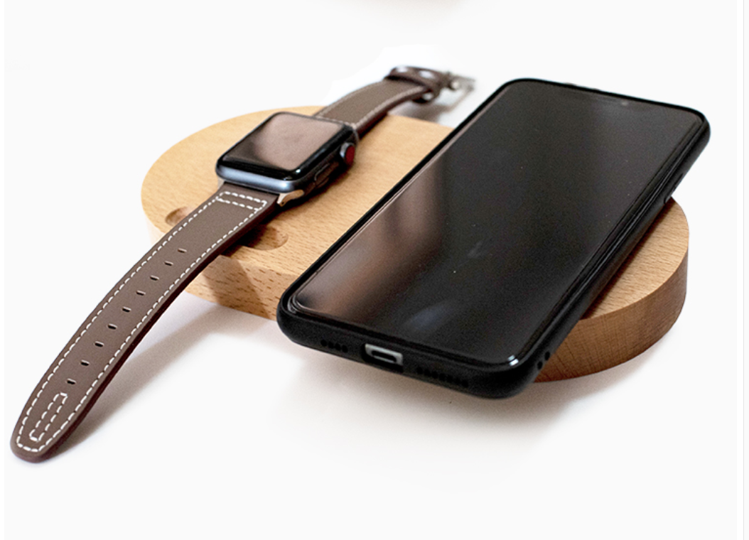 Compatible with Apple, Charging Base Magsafe Bracket Iwatch Watch Magnetic Line 2 In One - Image 3