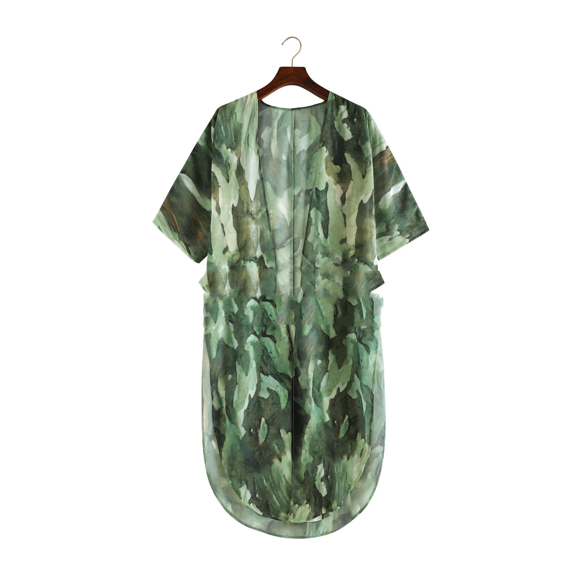 Summer Seaside Vacation Chiffon Shirt