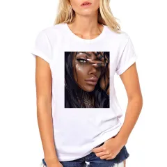 FIXSYS Women T Shirt Print Tee Shirt O-Neck Tops Tees Summe - View 1