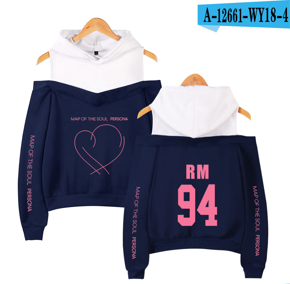 New Style Love Yourself I Dil Women'S Off-Shoulder Hoodie