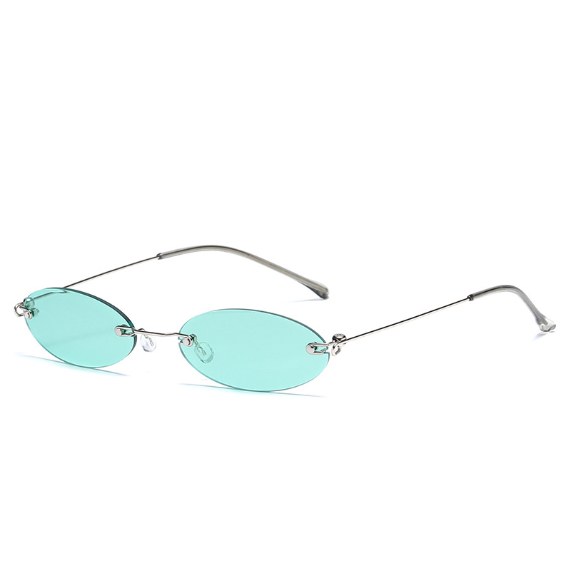 Title 2, Lunettes de soleil LongKeeper ovales sans montu...