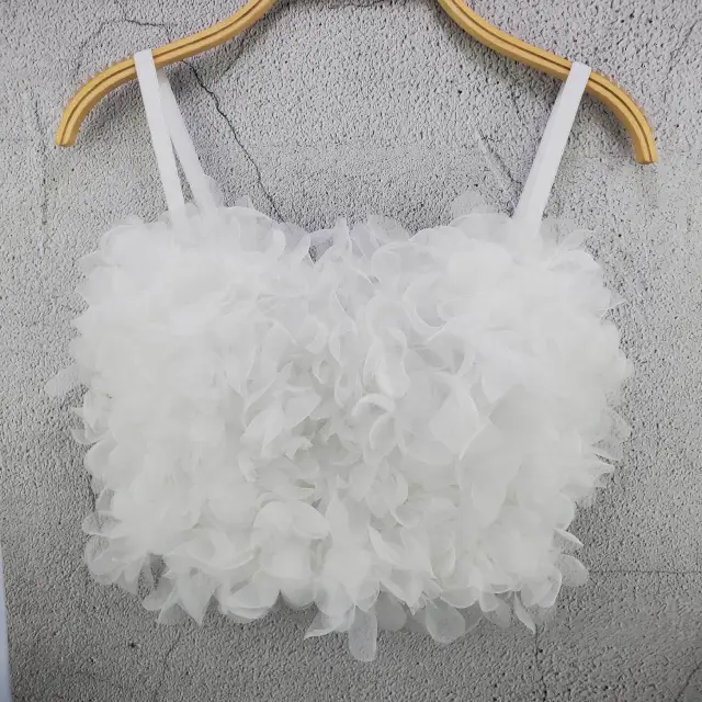 Short Underwire Herringbone Top White - Shop at LoveMi