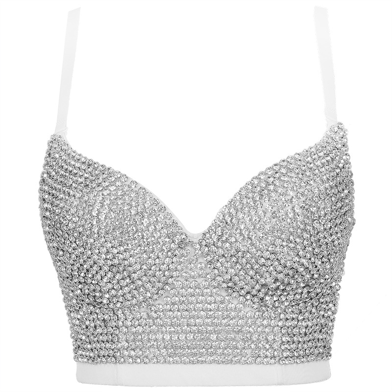 Title 7, Fashion Ladies Camisole And Beaded Bra