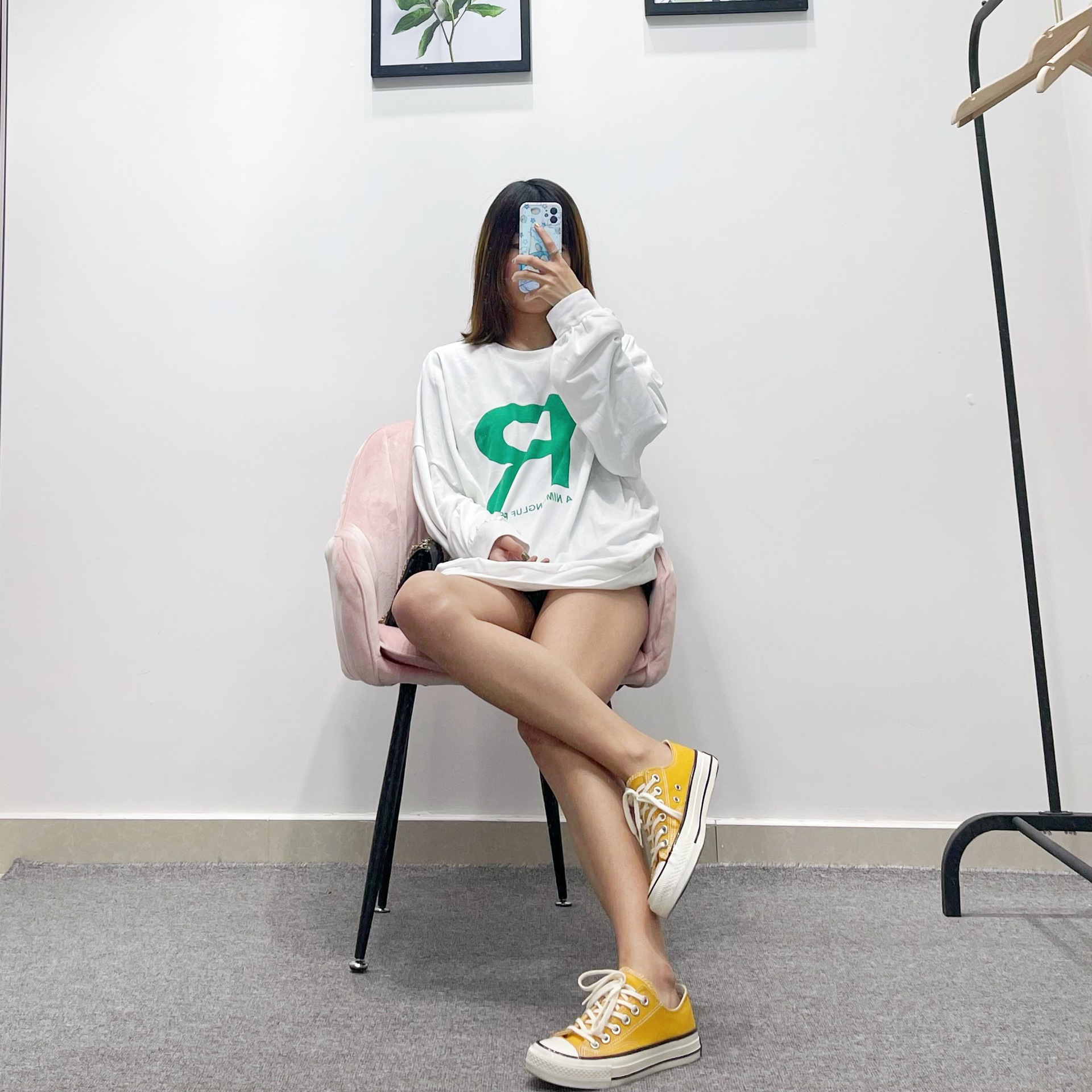 Korean Style Loose And Thin Lazy Style Top