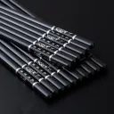 Black Silver Carving