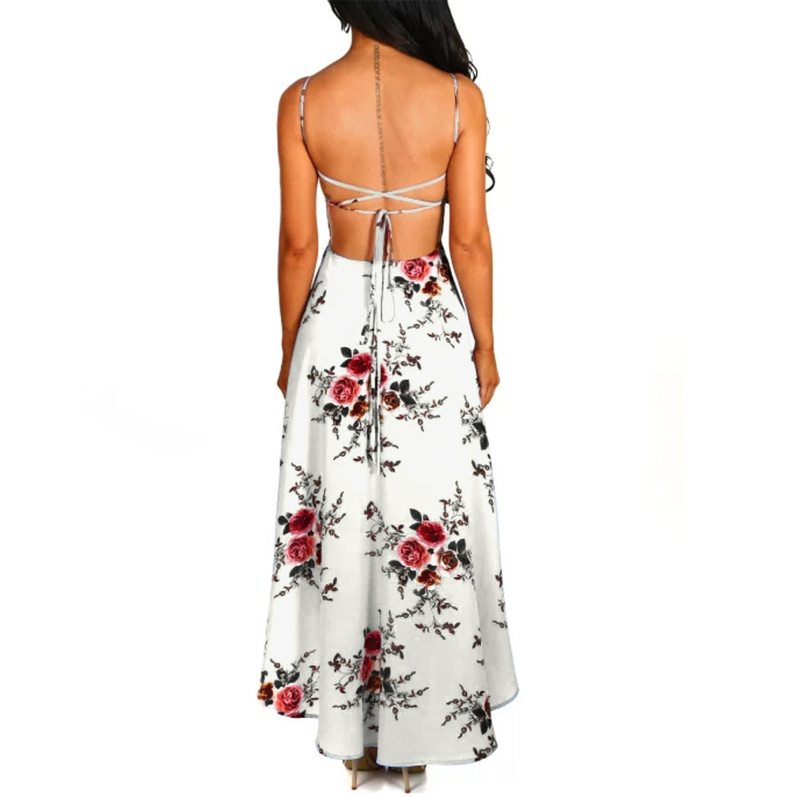  Back European And American Big Dress