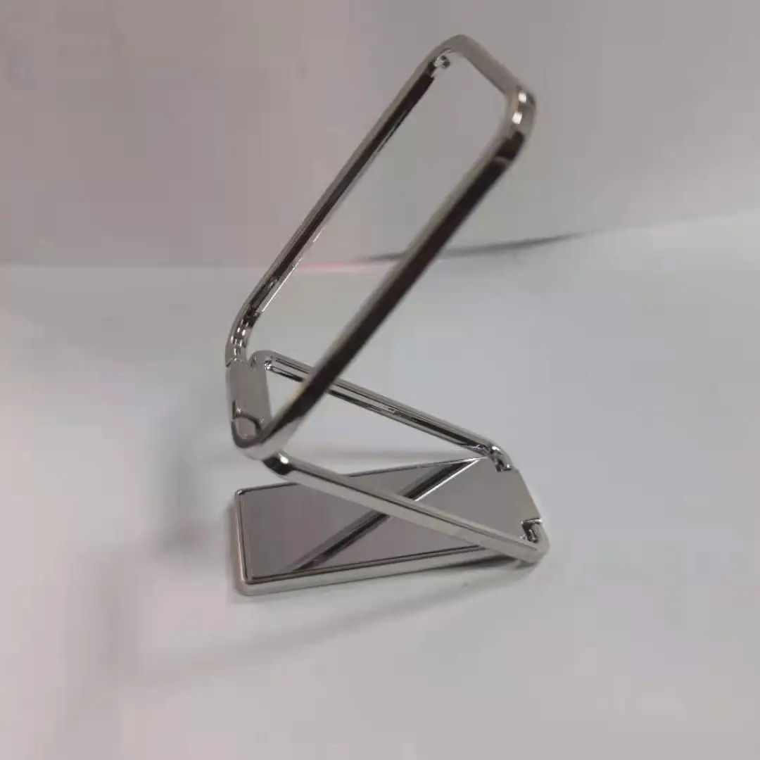 Mobile Phone Bracket Folding Ring Desktop Flat Retractable Magnetic Absorption Vehicle Metal Square Live Broadcasting Bracket