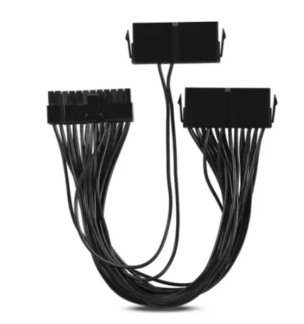 Dual Power Extension Cord Connection Line Start