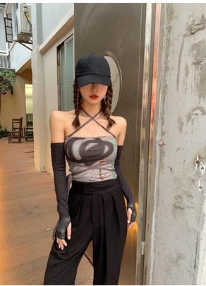 Women'S Summer Short Short Sling Vest