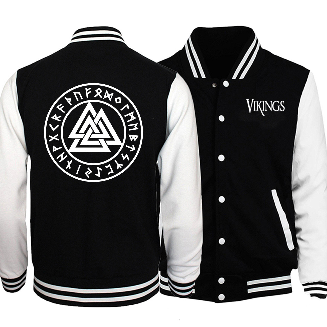 Title 2, Viking Legend Odin Cardigan Maillot de Baseball