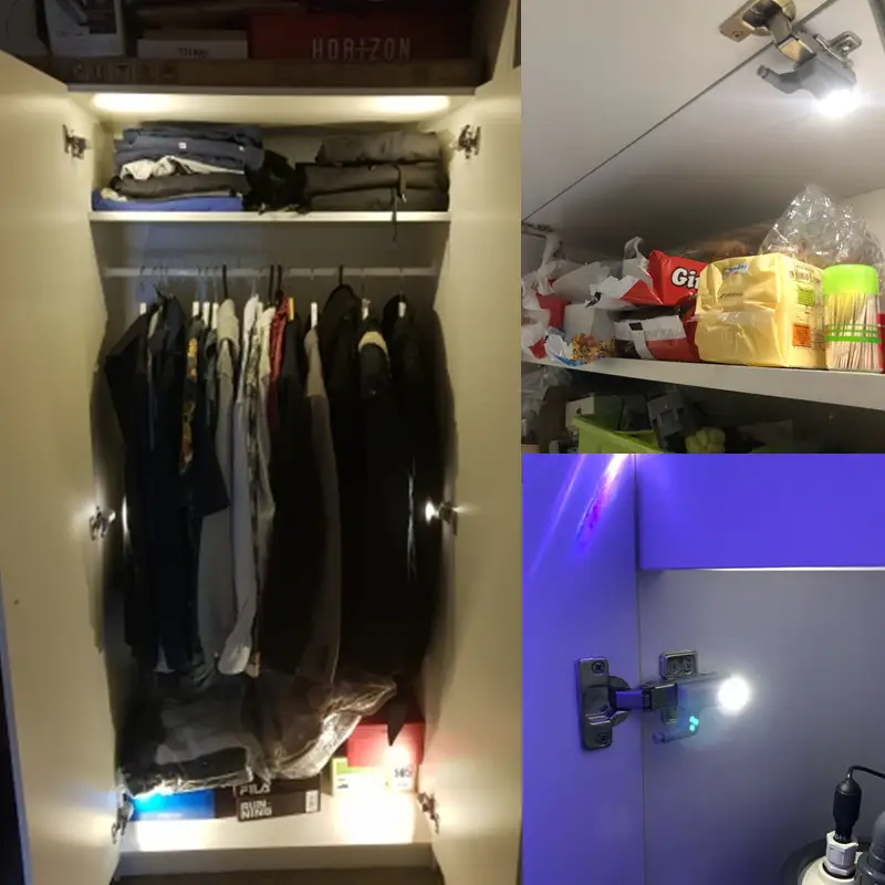 Smart Touch Cabinet Light Hydraulic Hinges