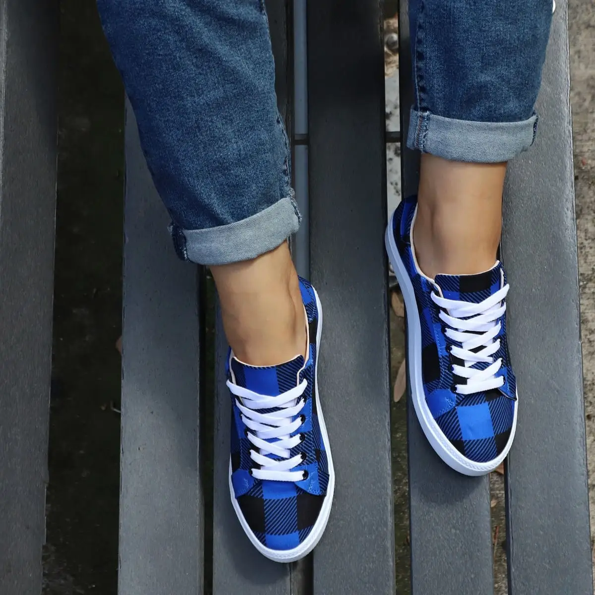 European And American Large Sports Style Women'S Shoes