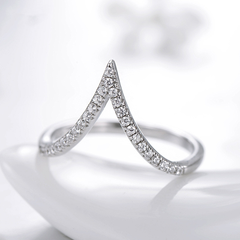 Six-pointed Star Arrow Ring Female Two-piece Style