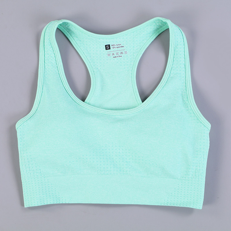 Title 7, Dot Yoga Vest Seamless Jacquard Fitness Sports ...