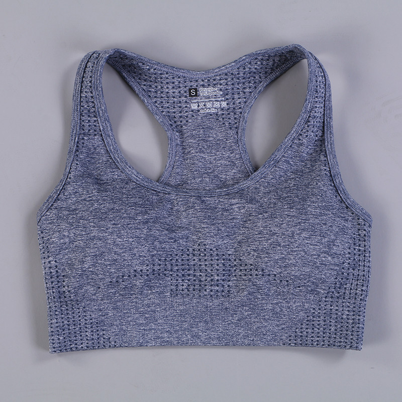 Title 10, Dot Yoga Vest Seamless Jacquard Fitness Sports ...