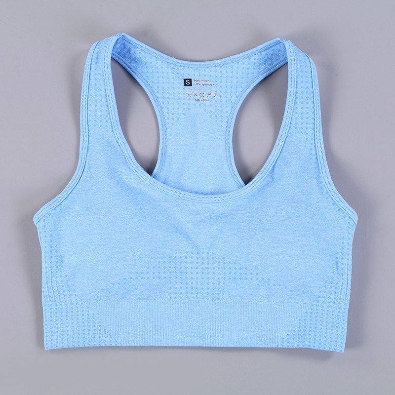 Title 4, Dot Yoga Vest Seamless Jacquard Fitness Sports ...