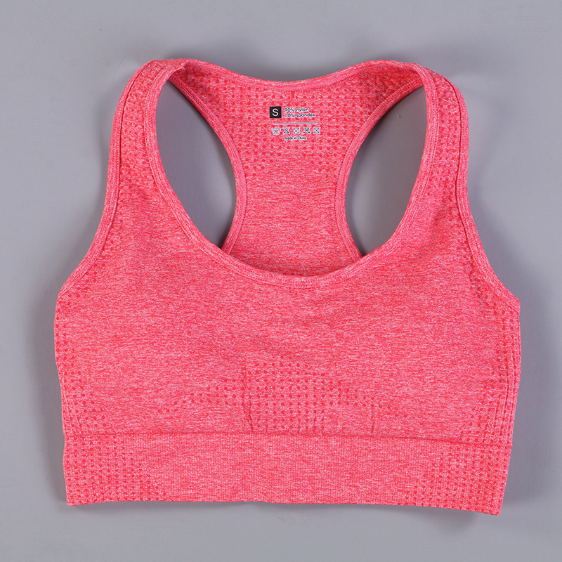 Title 6, Dot Yoga Vest Seamless Jacquard Fitness Sports ...