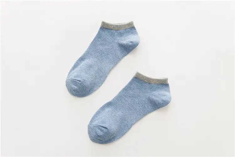 Adult Sports Socks, Men'S Boat Cotton Waist