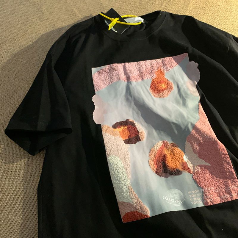 Couples Wear New Trend Short-Sleeved T-Shirt Women