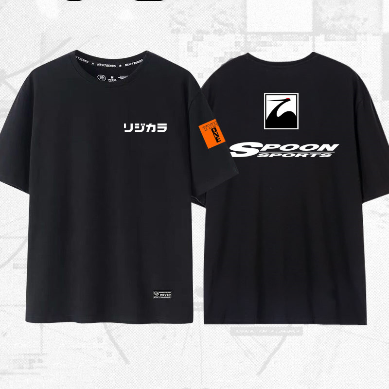 Peripheral Male And Female Couples Pure Cotton Short Sleeved Summer T-Shirt