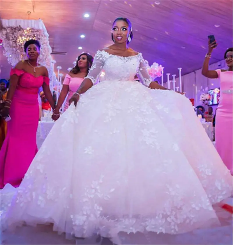 Pregnant Women Princess Wedding Dress Plus Size