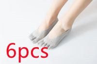 Five-Finger Boat Socks Breathable Thin Invisible Socks Split Toe Socks