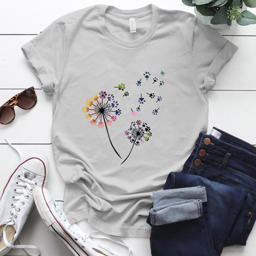 Dandelion Plum Print Boy T-shirt