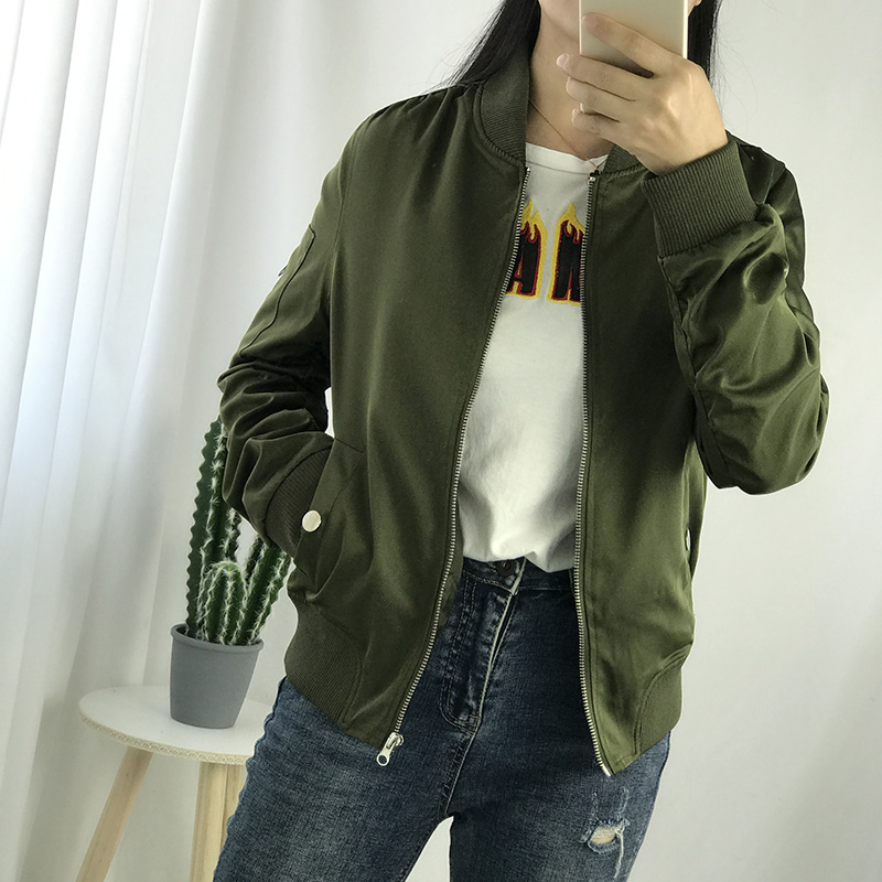Women's Bomber Jacket Baseball Uniform