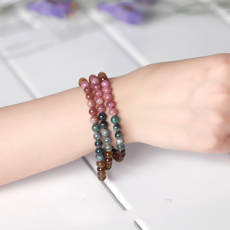 Brazilian Tourmaline Multi-Layer Bracelet Is Stylish And Simple