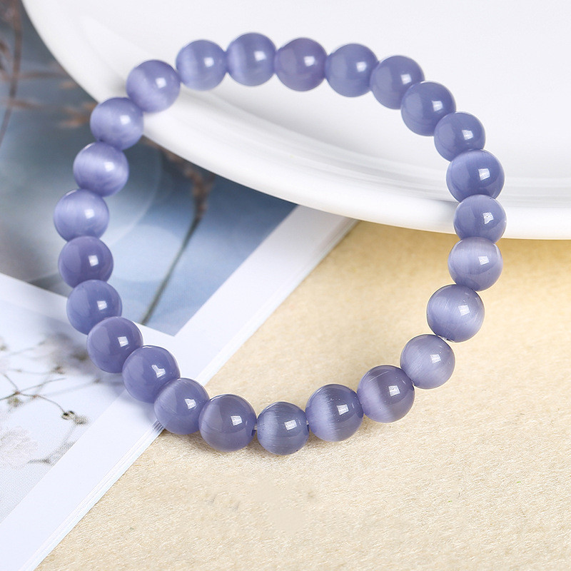 Opal Bracelet Simple Single Circle Diy Jade Bracelet Unisex