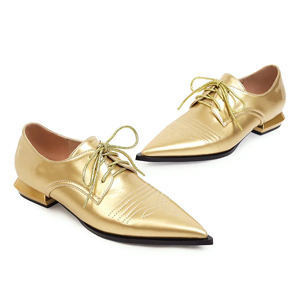 New Foreign Trade Comfortable Low-Heeled Women'S Shoes