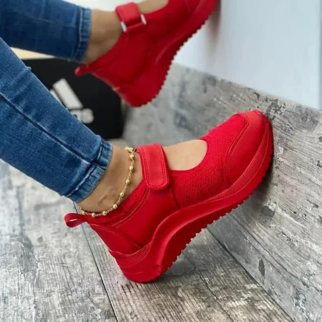 Summer Women Casual Shoes Sneakers Red - Shop at LoveMi