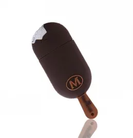 Cartoon PVC Chocolate USB Flash Drive Simulation