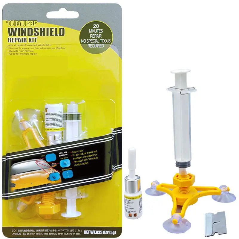 Auto Glass Repair Tool Auto Windshield Repair Fluid Glass Scratch Repair Tool